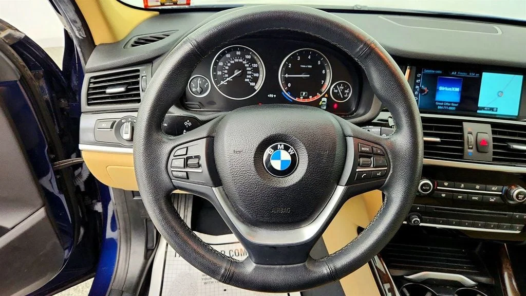 Used 2017 Deep Sea Blue Metallic BMW xDrive28i SAV w/ Premium Pkg 3, Navigation & 19