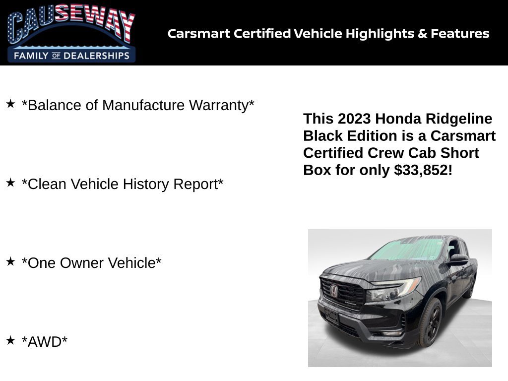 Used 2023  Honda Black Edition image 2