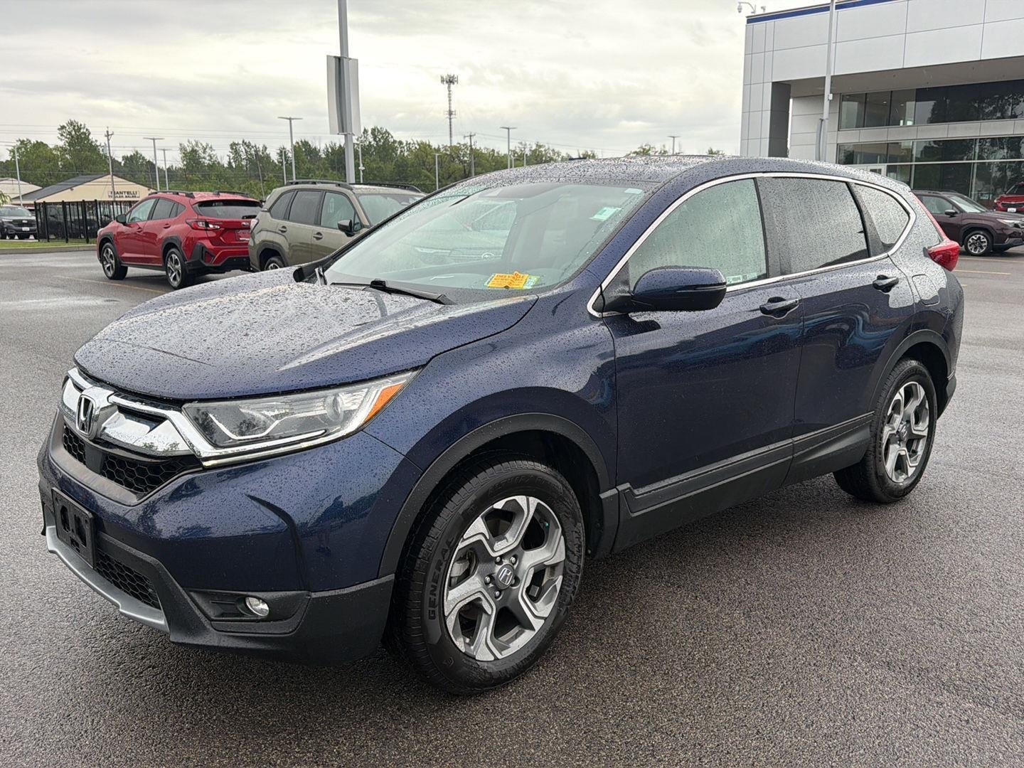 Used 2019 Obsidian Blue Pearl Honda EX image 8