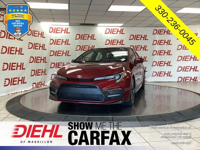 Used 2022 Red Toyota SE image 3