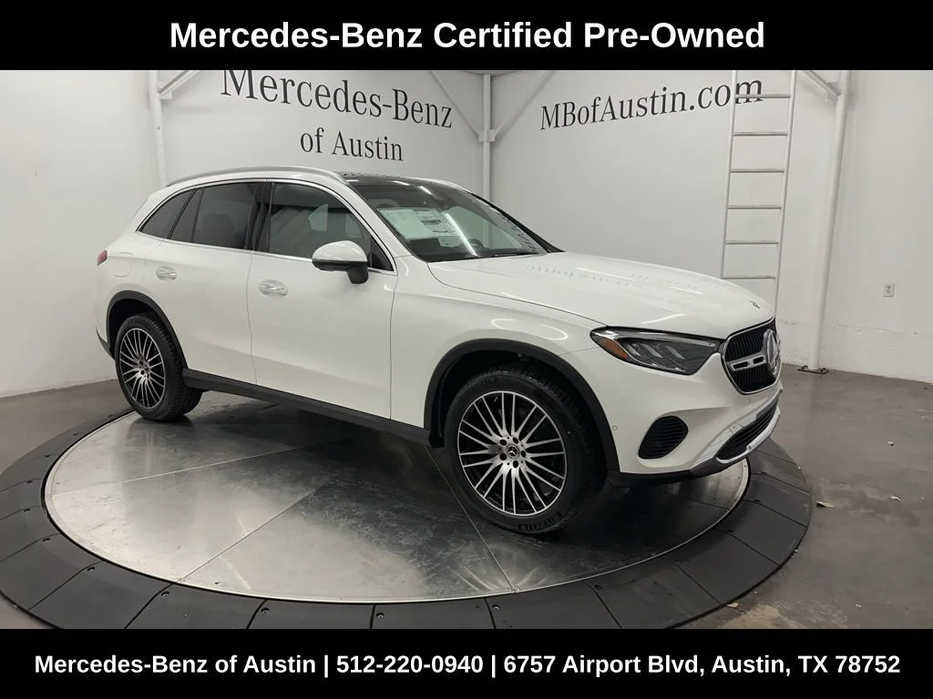 Certified Used 2026 White Mercedes-Benz GLC 300 image 1