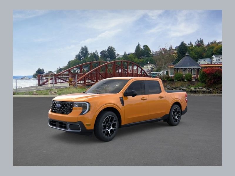 New 2026 Orange Fury Metallic Tri-Coat Ford Lariat® image 1