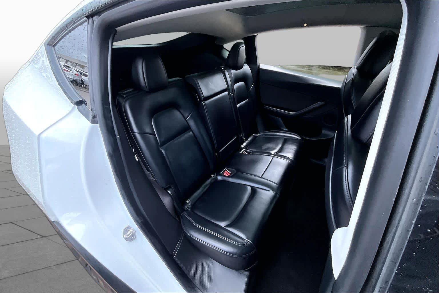 Used 2020 Pearl White Multi-Coat Tesla Long Range image 19