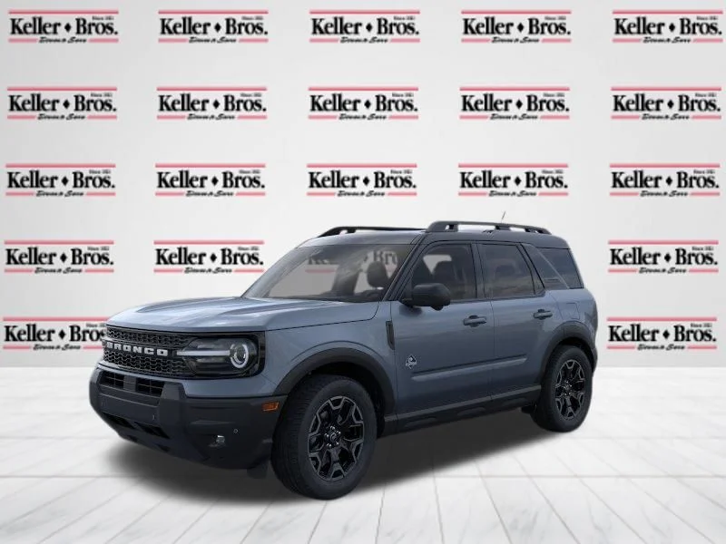 New 2026 Azure Gray Metallic Tri-Coat Ford Outer Banks image 2