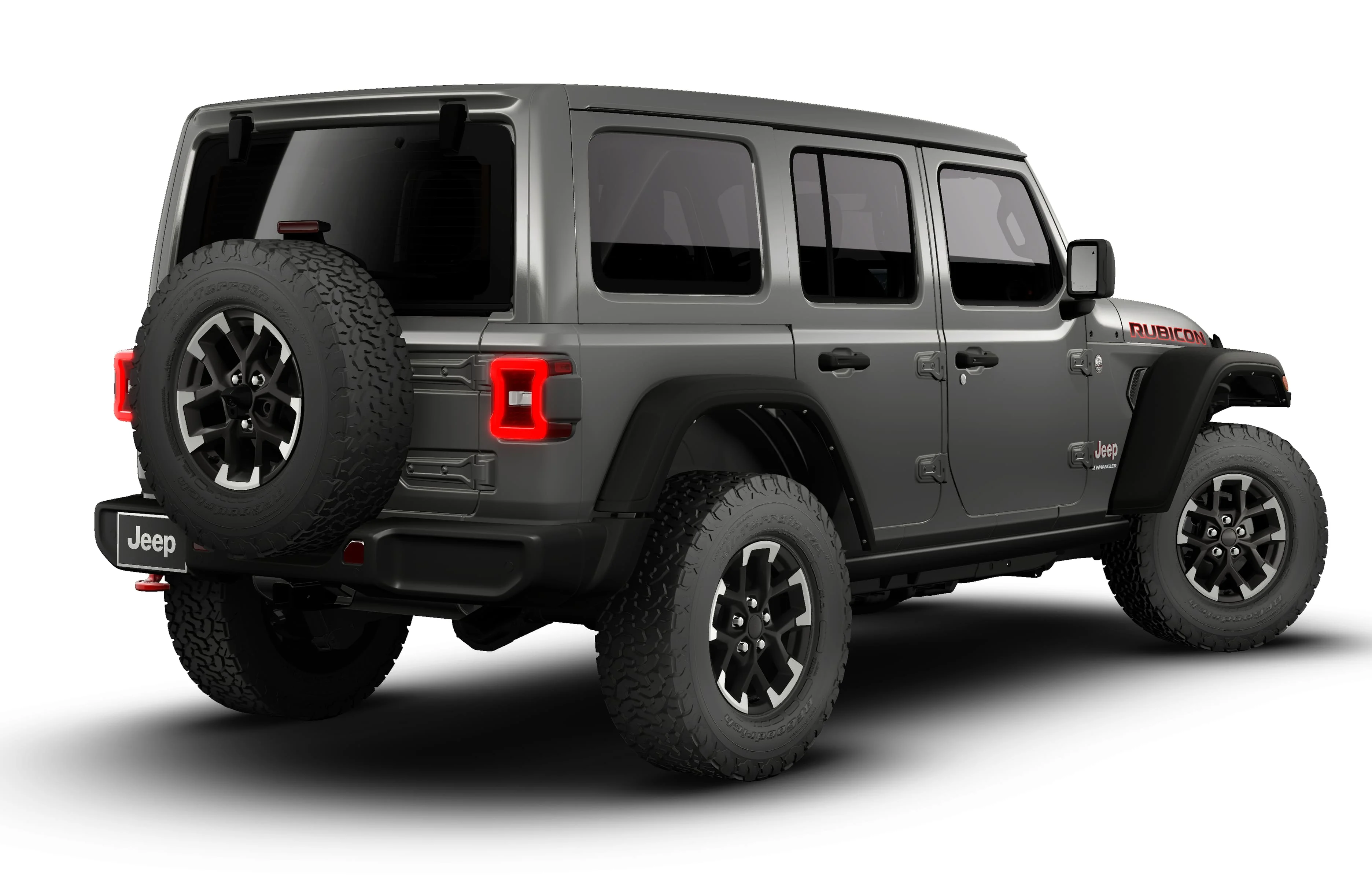 New 2026 Granite Crystal Metallic Clear-Coat Exterior Paint Jeep Rubicon image 2