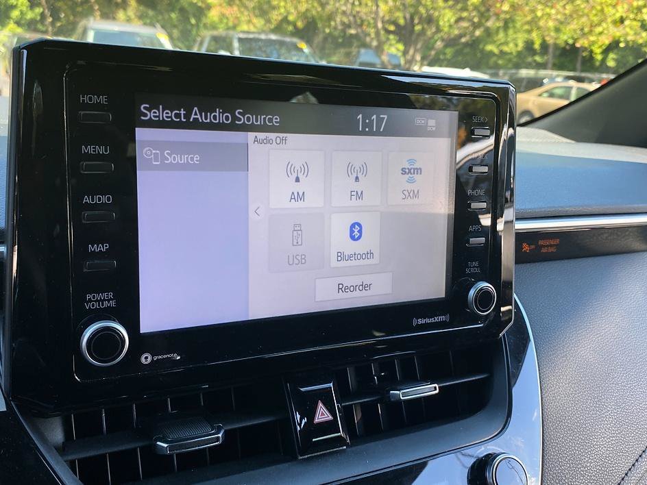 Used 2022 Classic Silver Metallic Toyota SE image 1