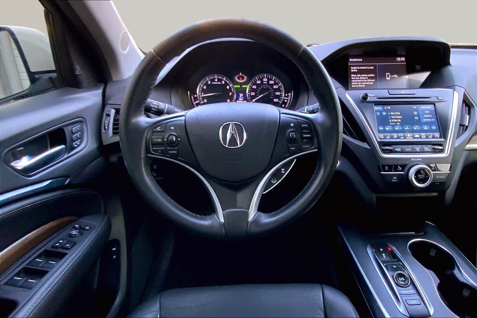 Used 2020 Platinum White Pearl Acura w/Technology Pkg image 6