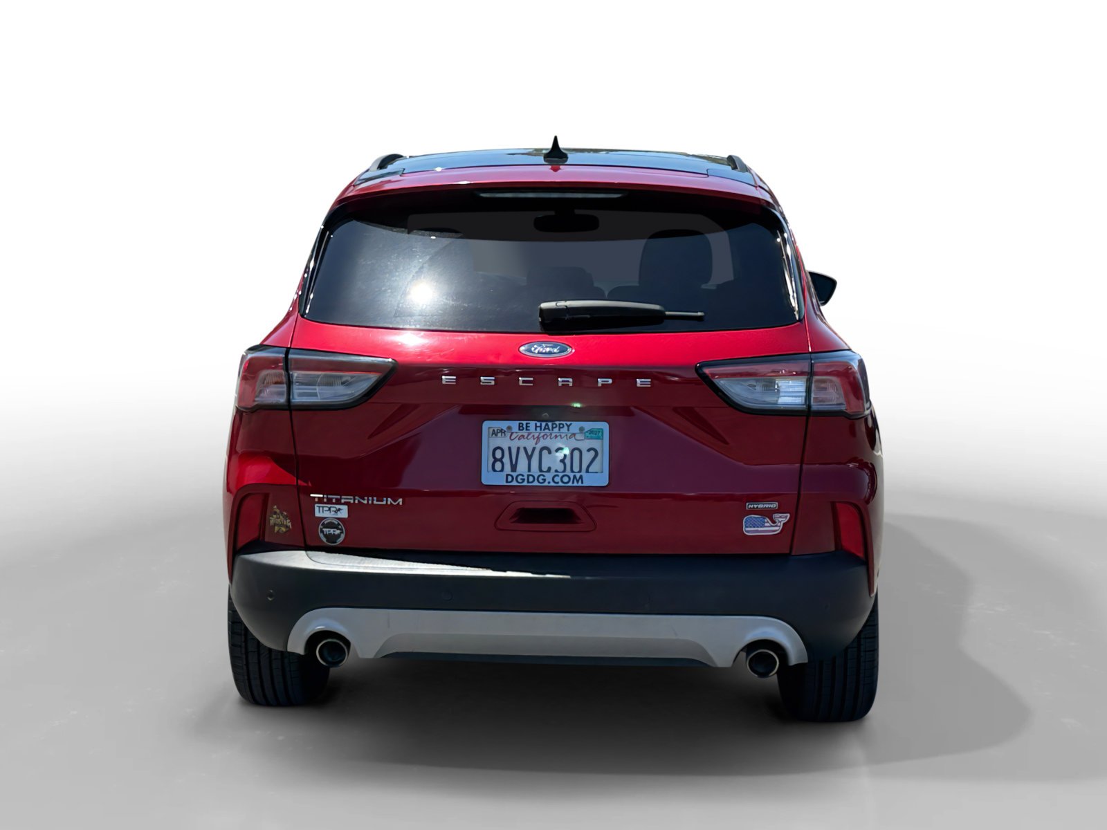 Used 2020 Red Metallic Ford Titanium image 4