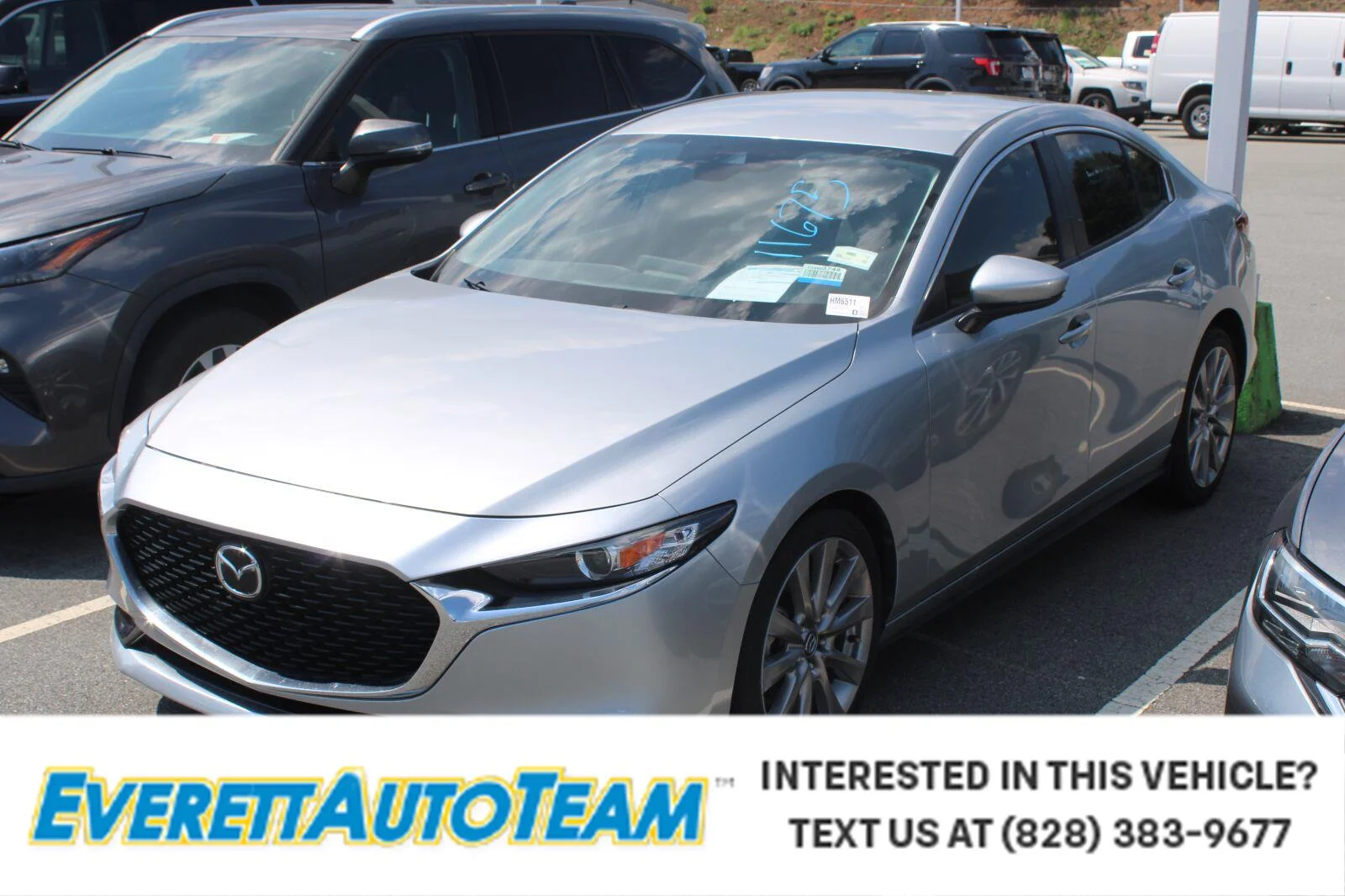 Sonic Silver Metallic 2019 Mazda MAZDA3 Sedan Front-Wheel Drive Automatic