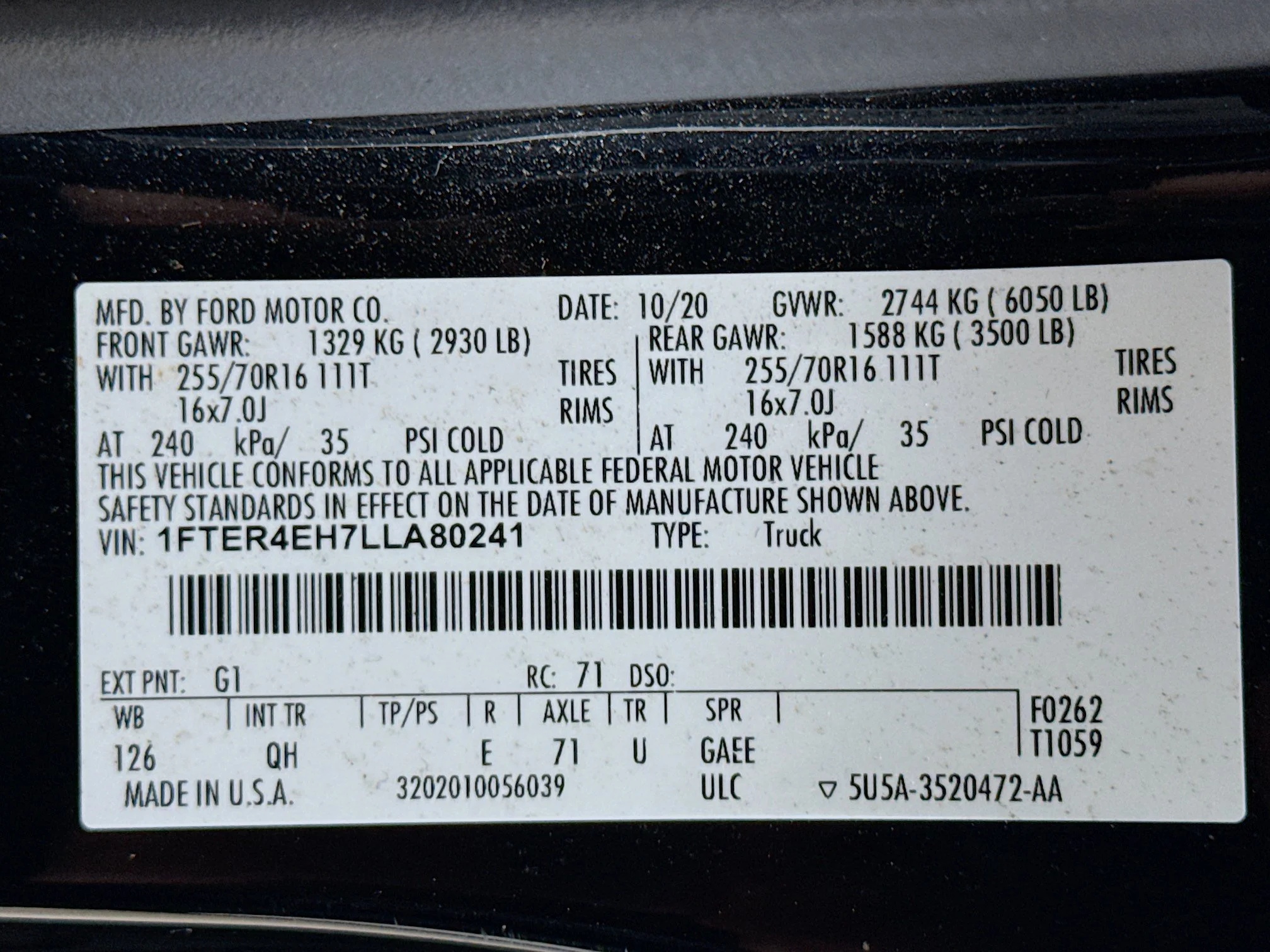 Used 2020 Black Ford XL image 32