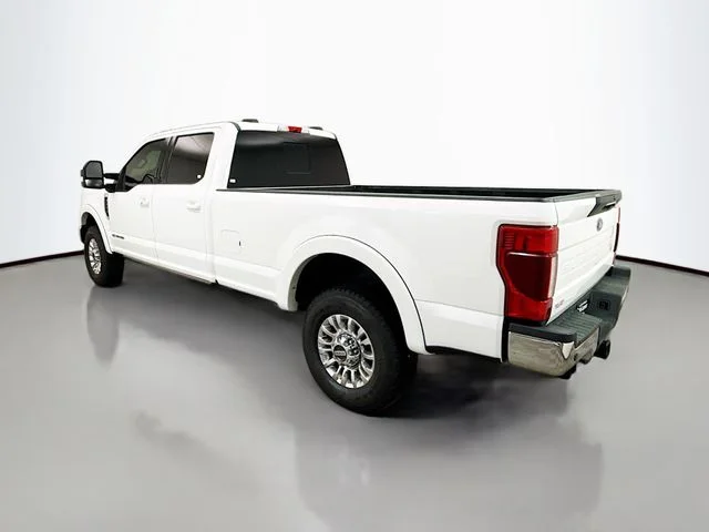 Used 2020 White Metallic Ford Lariat image 5