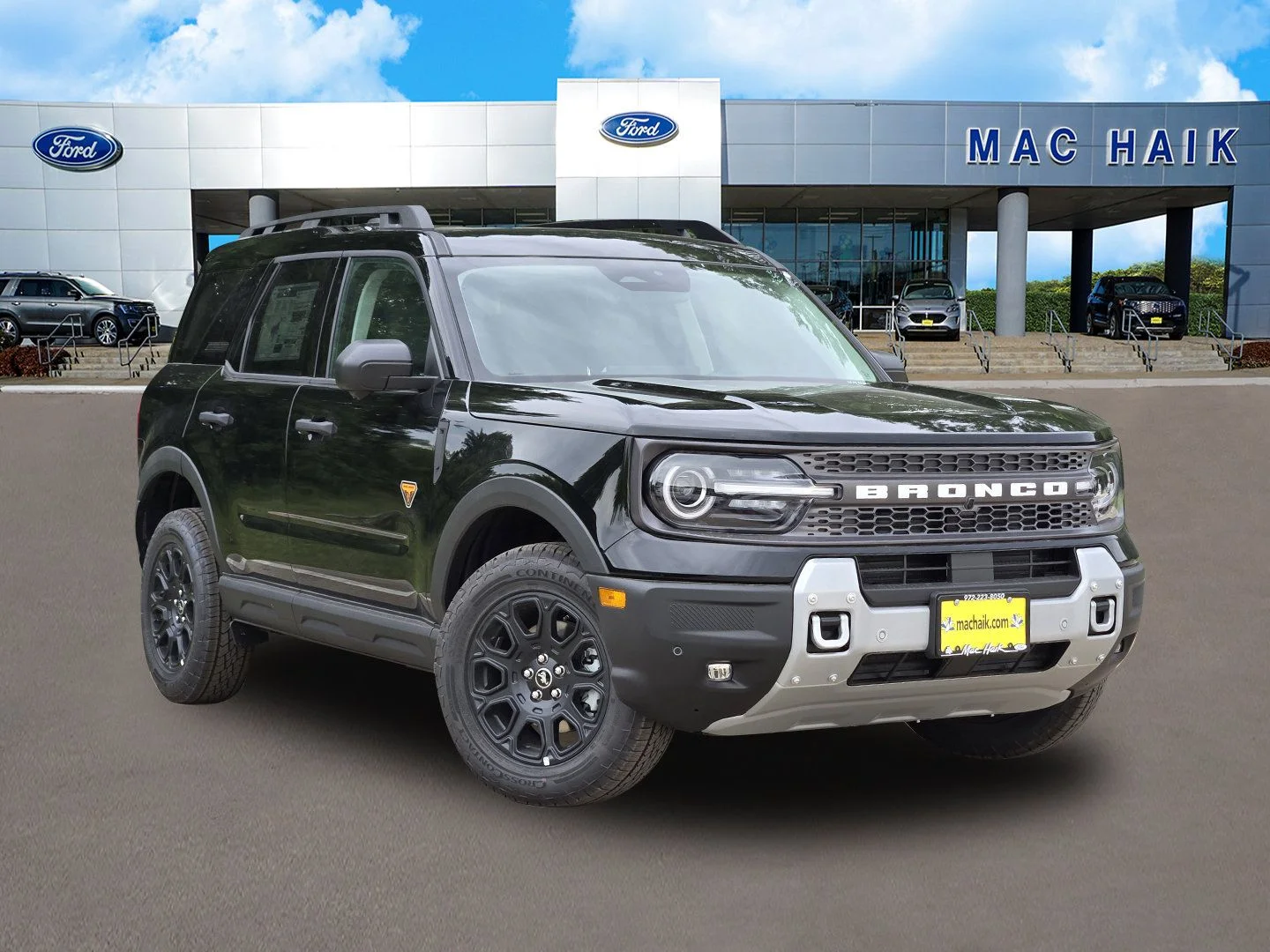 New 2026 Shadow Black Ford Badlands® image 1