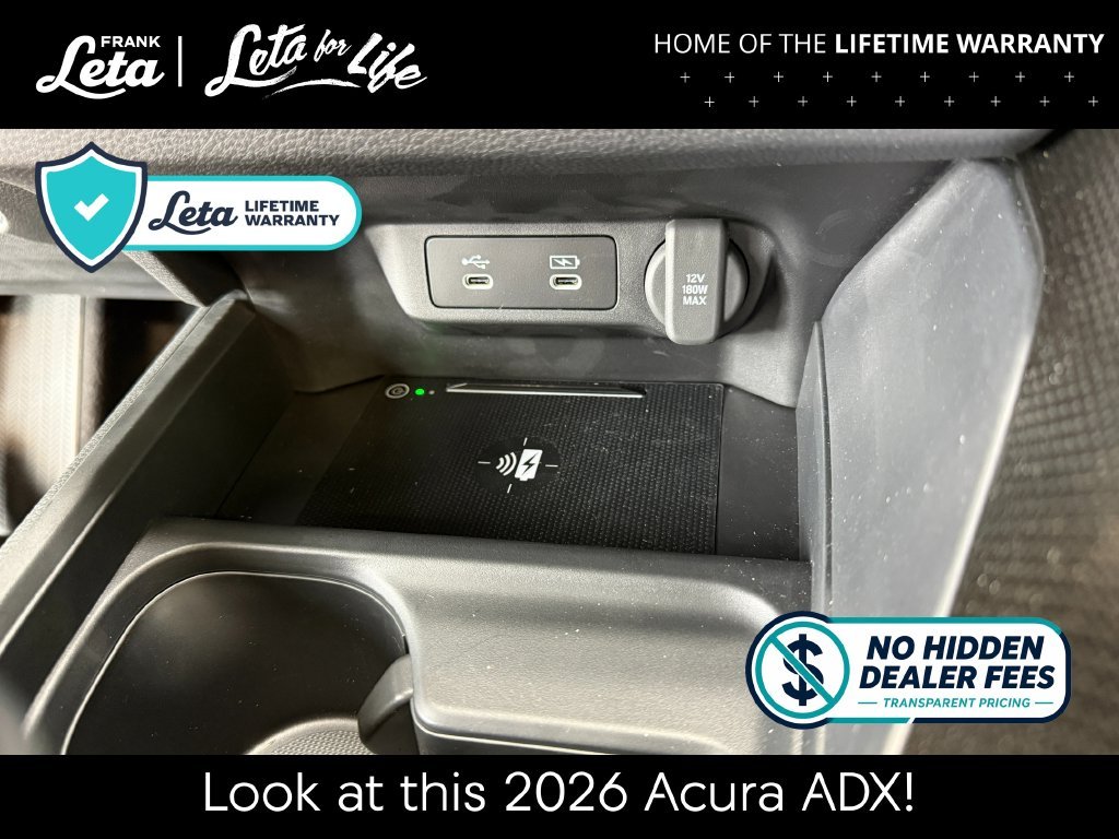New 2026 Platinum White Pearl Acura w/A-Spec Package image 26