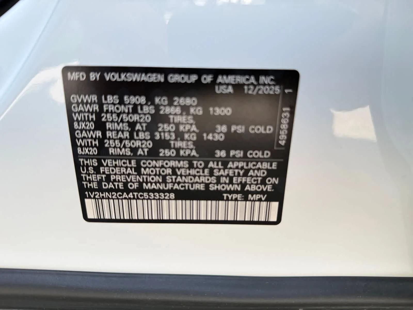 2026 Volkswagen Atlas SE w/Tech - Photo 25