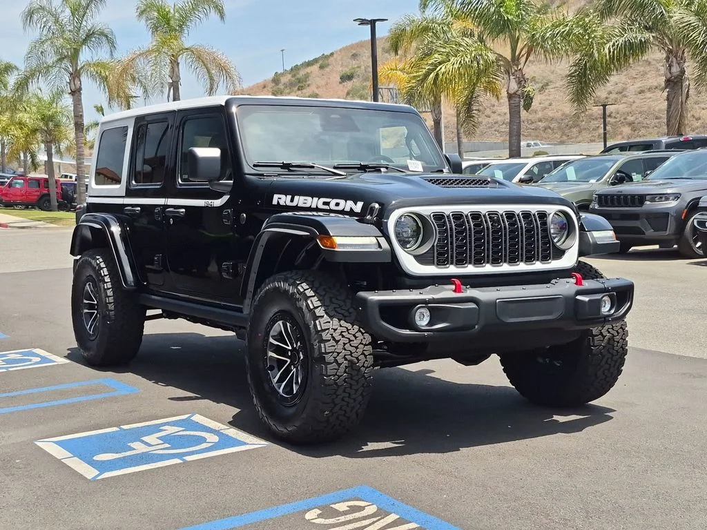 New 2026 Black Clear-Coat Exterior Paint Jeep Rubicon X image 3
