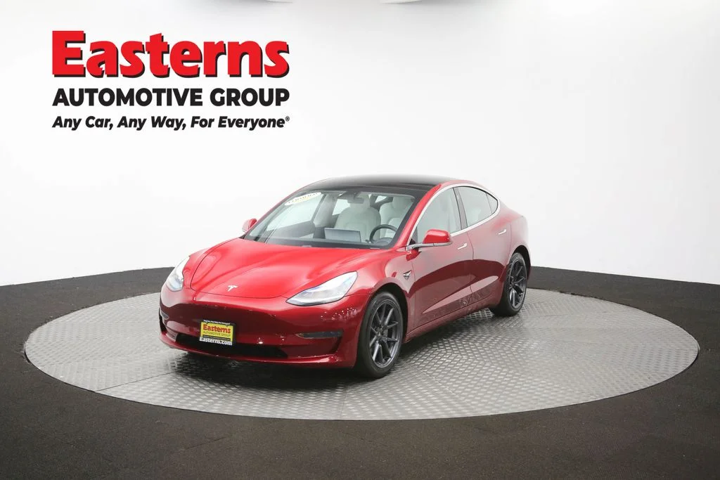 Used 2019 Red Tesla Standard image 51