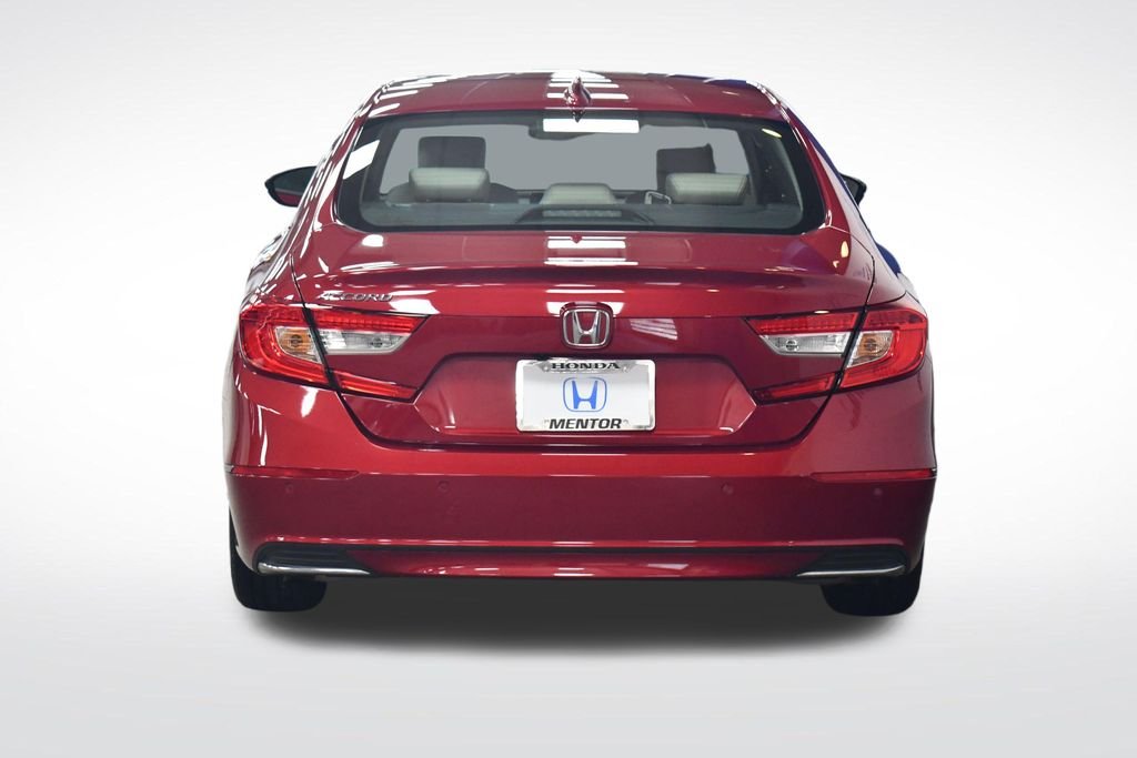 Certified Used 2021 Radiant Red Metallic Honda EX-L image 4