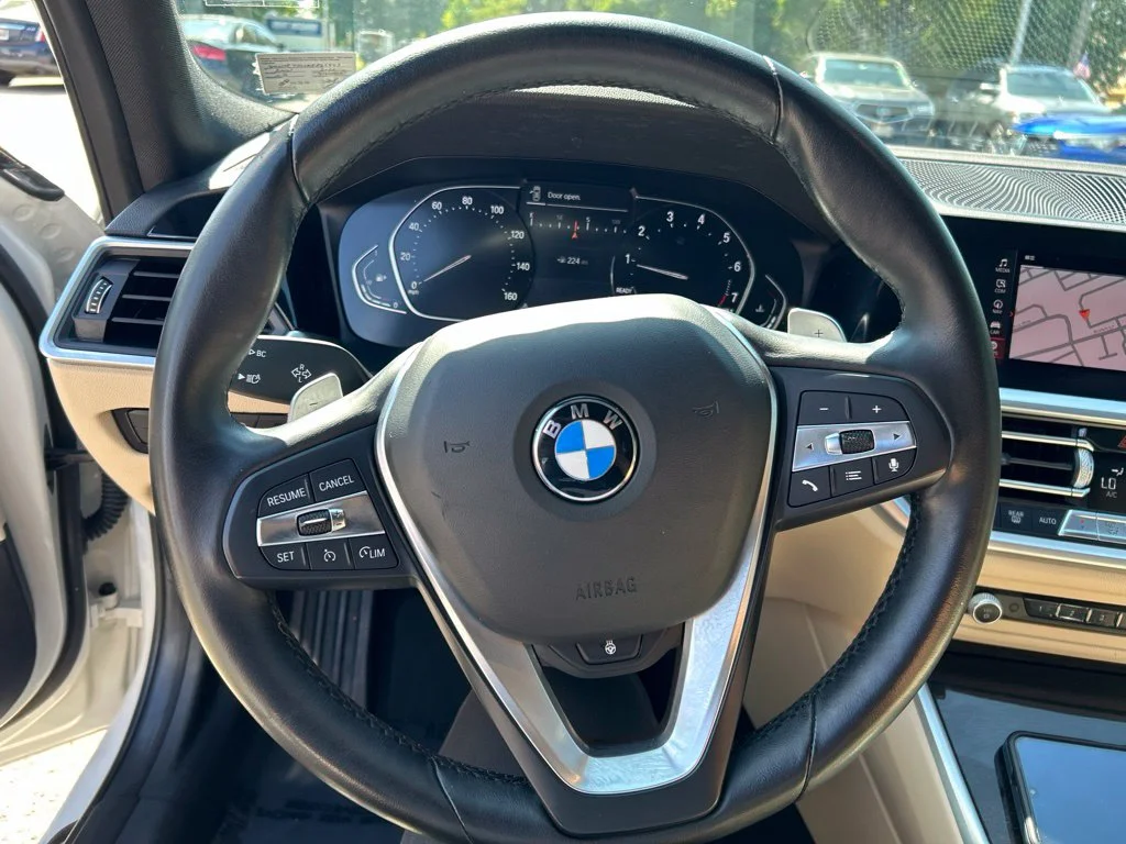 Used 2021 White BMW 330i xDrive image 11