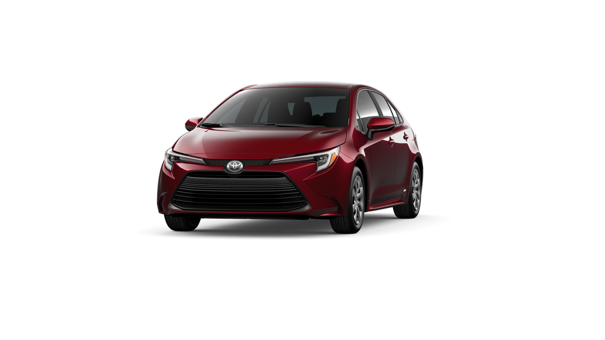 New 2026 Ruby Flare Pearl Toyota Hybrid LE image 18
