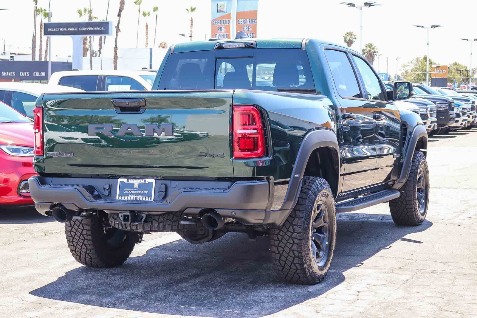 New 2026 Serrano-Green Metallic Exterior Paint RAM RHO image 4