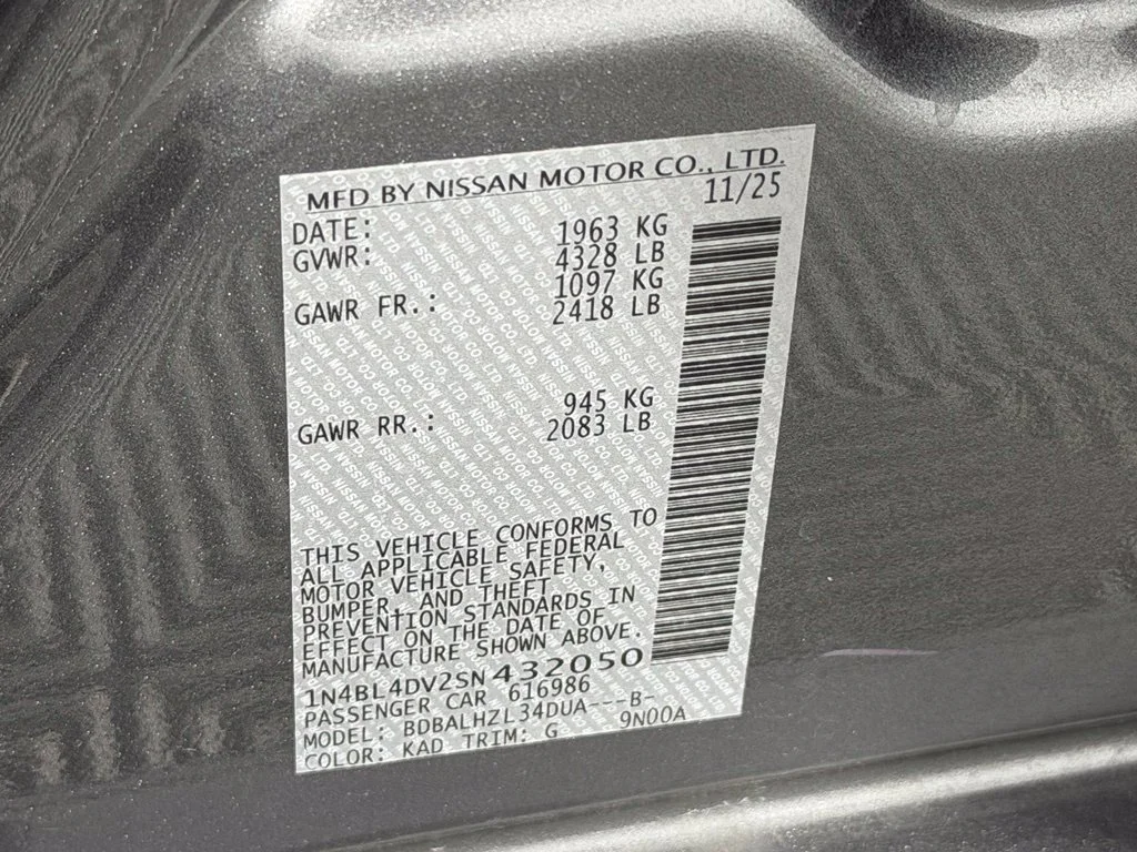 Certified Used 2025 Gray Nissan 2.5 SV image 22
