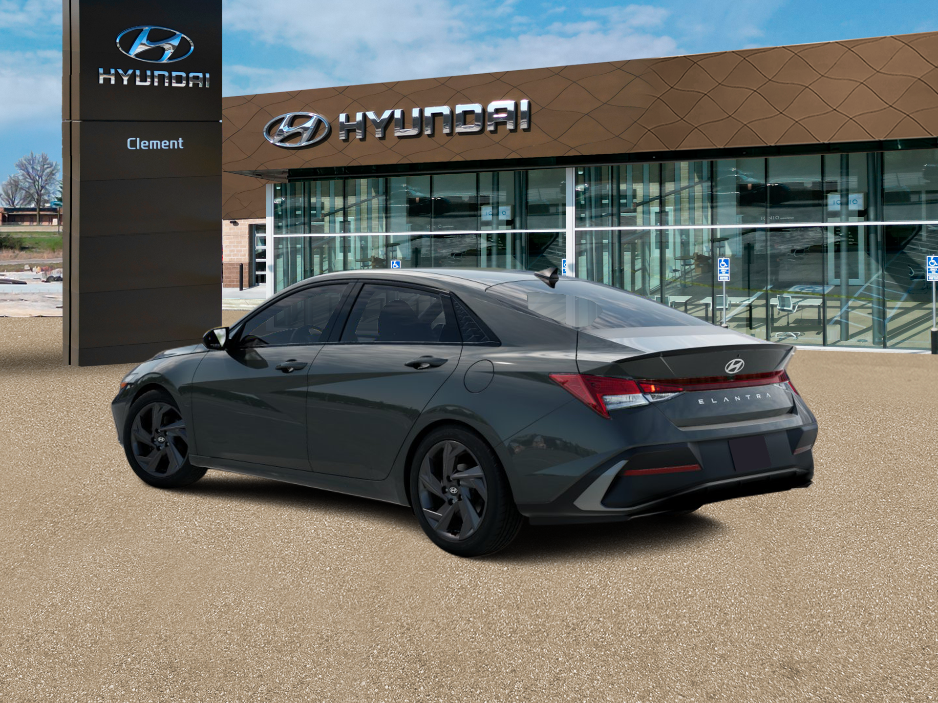 New 2026 Gray Hyundai SEL Sport Plus image 4