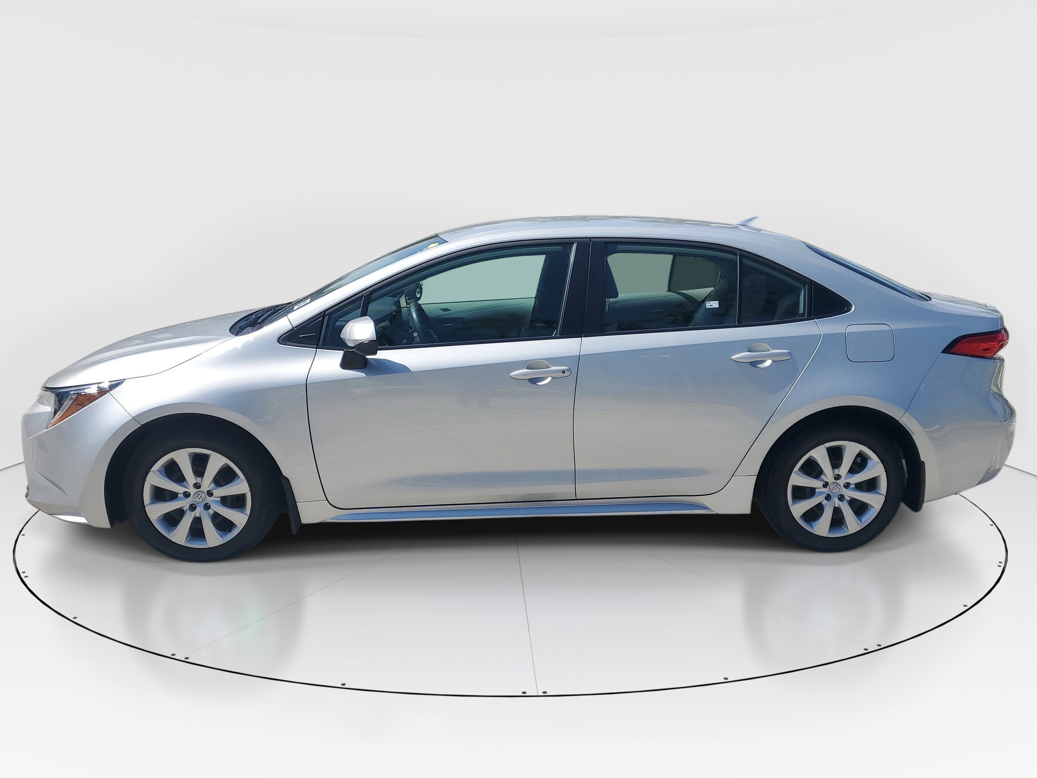 Certified Used 2025 Classic Silver Metallic Toyota LE image 6