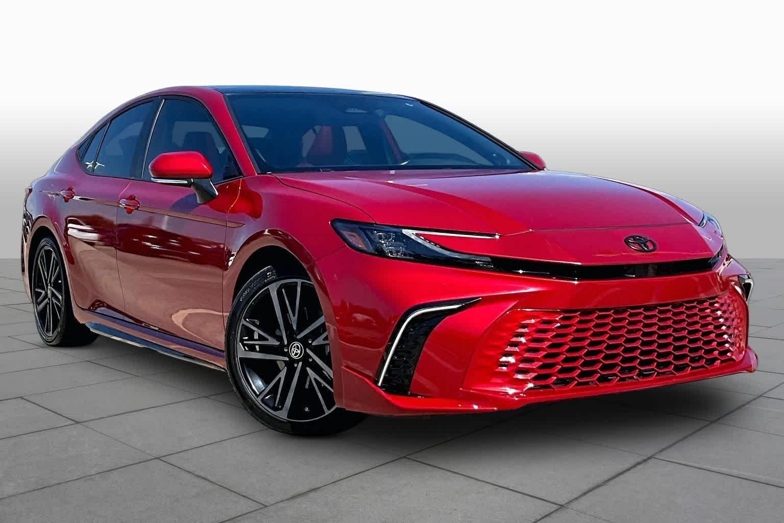 Used 2025 Supersonic Red Toyota XSE image 3