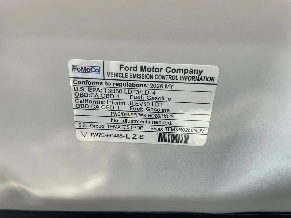New 2026 Star White Metallic Tri-Coat Ford Lariat® image 36