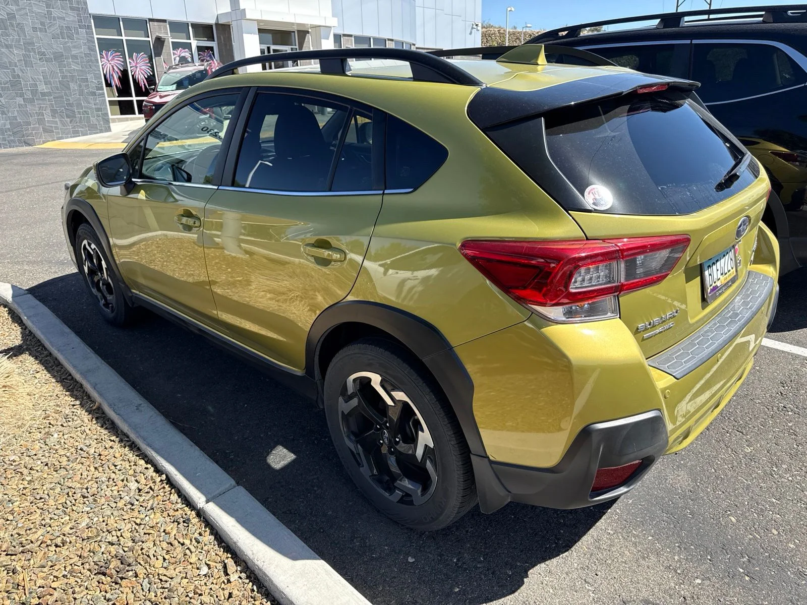 Used 2023 Yellow Subaru Limited image 6