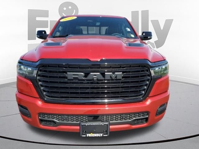 New 2026 Molten Red Pearl-Coat Exterior Paint RAM Laramie image 8