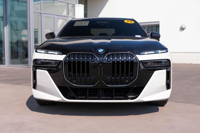 Certified Used 2025 Mineral White Metallic BMW 760i xDrive image 7