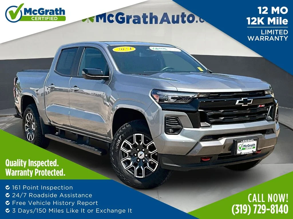 Used 2024 Gray Chevrolet Z71 image 1