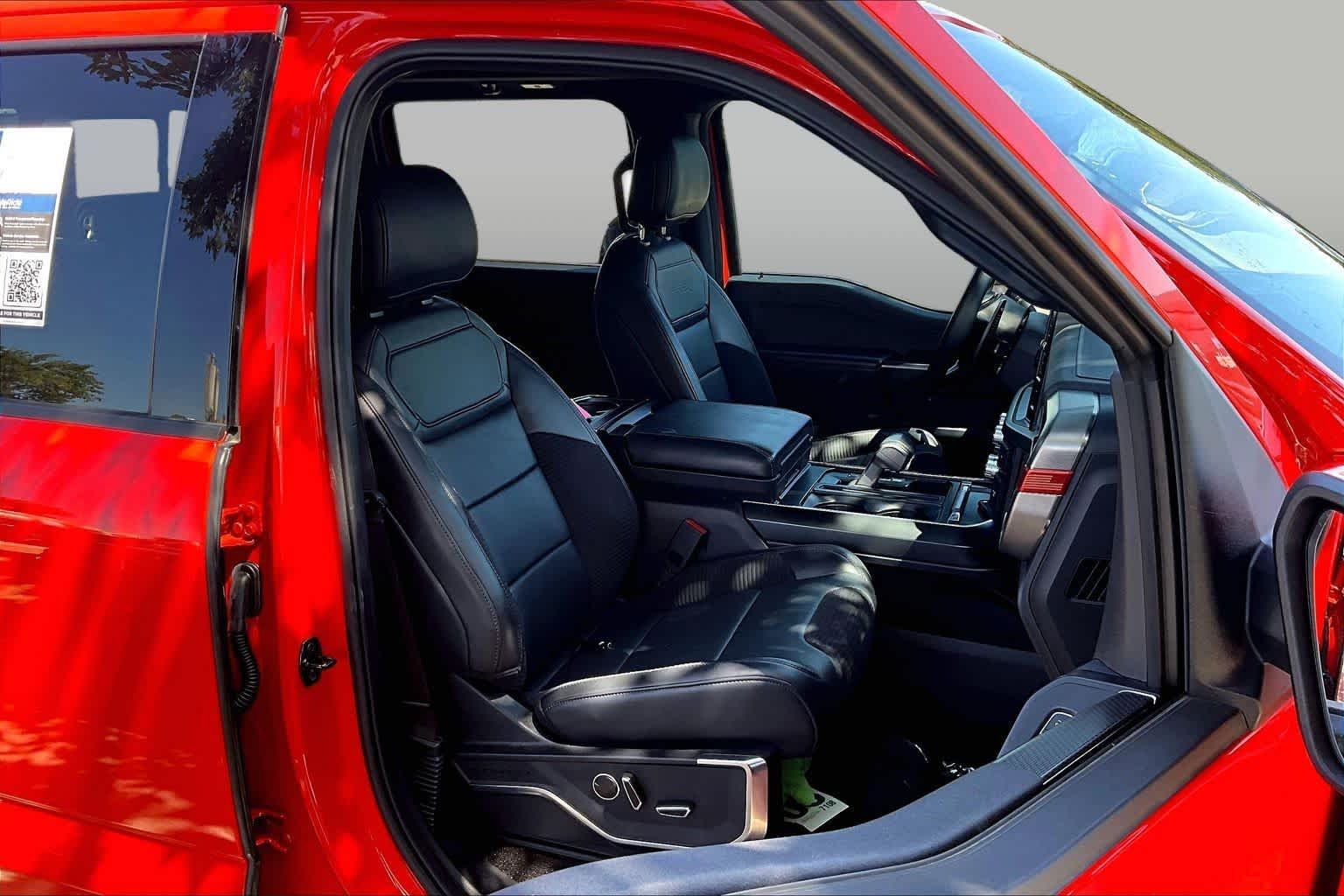 Certified Used 2022 Orange Ford Raptor image 9
