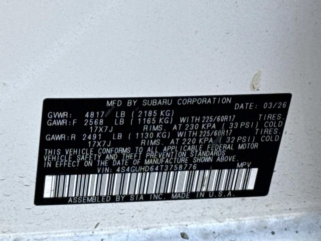 Used 2026 White Subaru Premium image 31