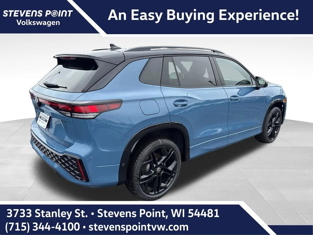 New 2026 Monterey Blue w/Deep Black Roof Volkswagen 2.0T SE R-Line Black image 5