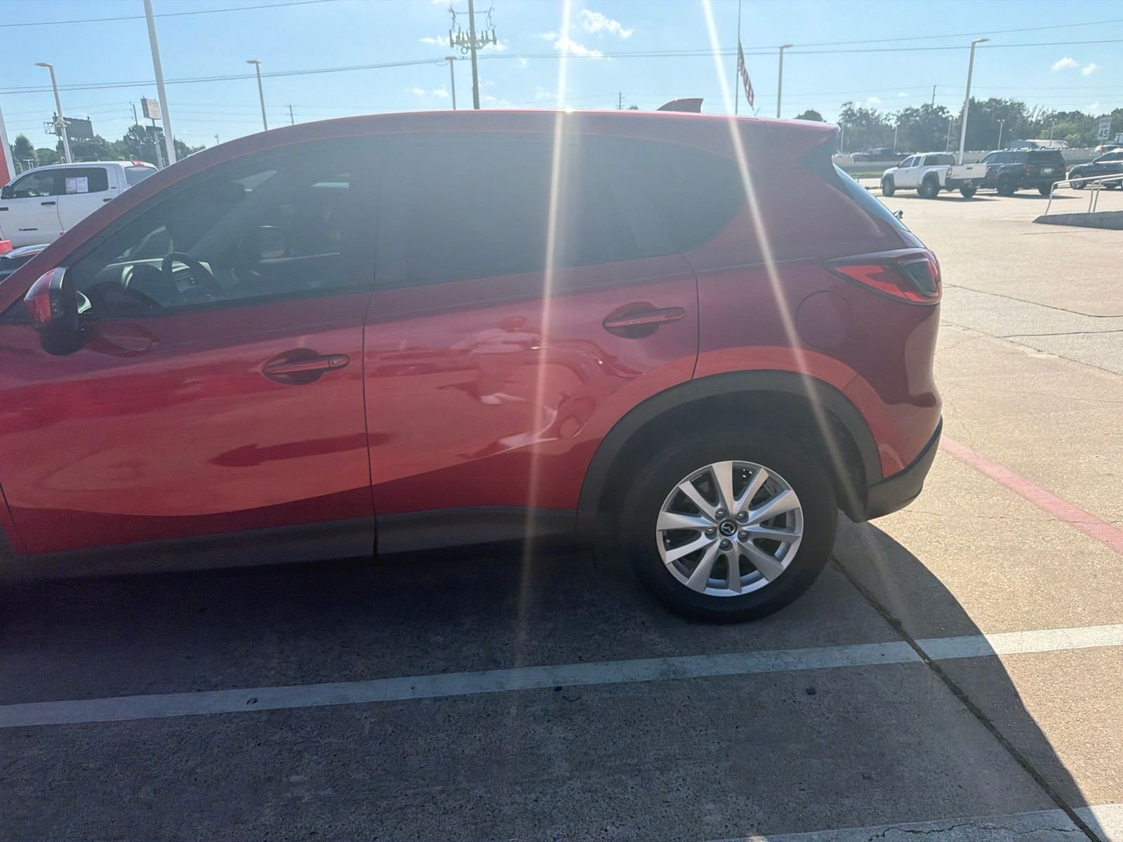Used 2014 Red Metallic Mazda Touring image 5
