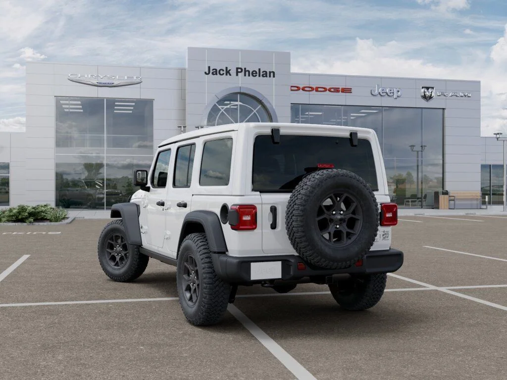 New 2026 Bright White Clear Coat Jeep Willys image 3