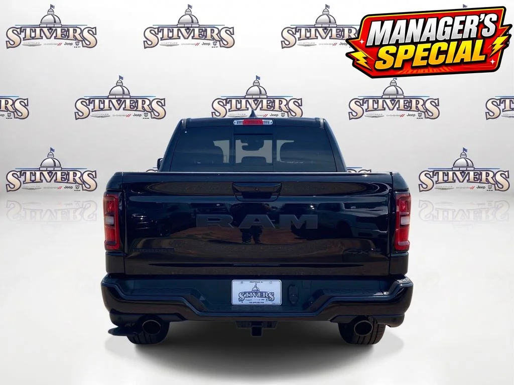 New 2026 Diamond Black Crystal Pearlcoat RAM Big Horn/Lone Star image 6