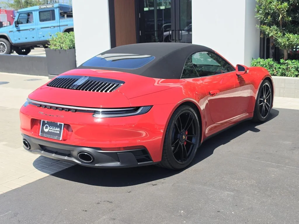 Used 2022 Red Porsche Carrera GTS image 4