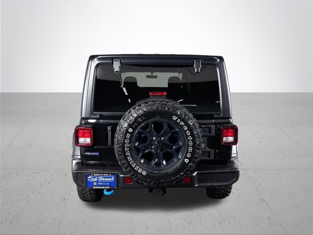 Used 2023 Black Clearcoat Jeep Willys 4xe image 7