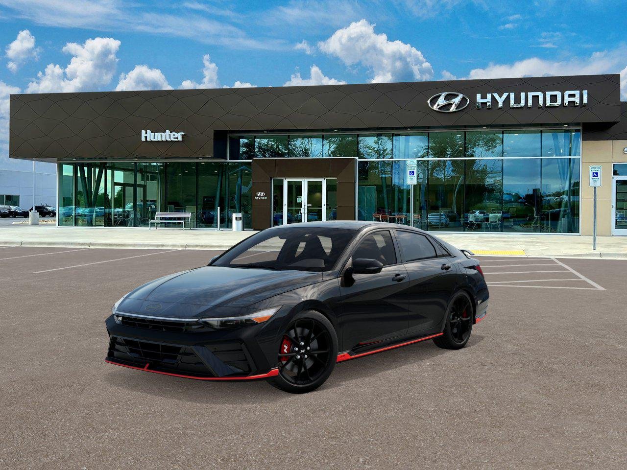 New 2026 Abyss Black Hyundai Sedan image 1