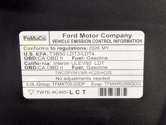 New 2026 Agate Black Metallic Ford XL image 52
