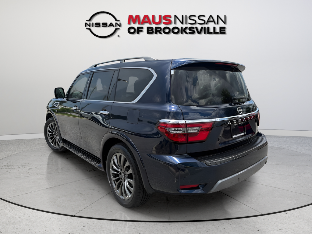 Used 2021 Blue Nissan Platinum image 6