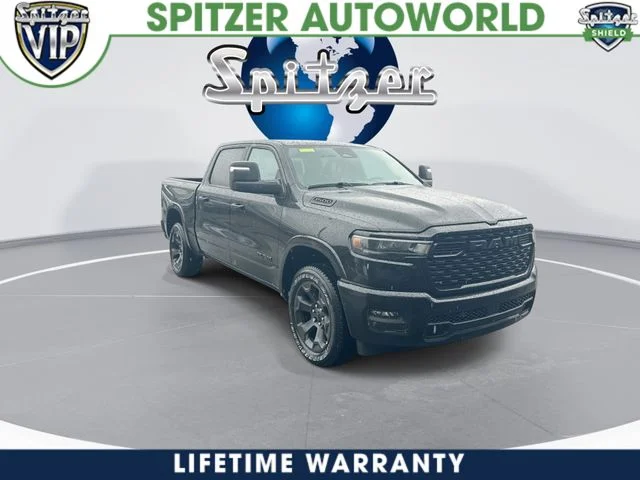 New 2026 Diamond Black Crystal Pearl-Coat Exterior Paint RAM Big Horn/Lone Star image 2