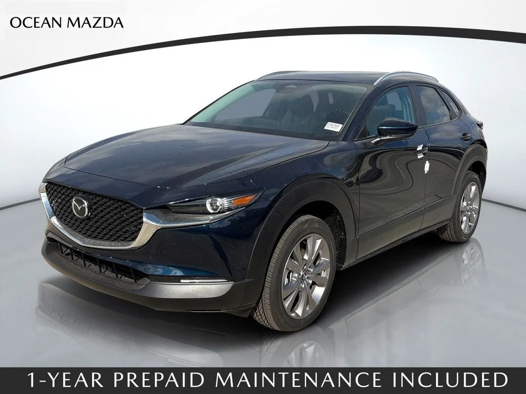 New 2026 Deep Crystal Blue Mica Mazda 2.5 S Preferred AWD image 1