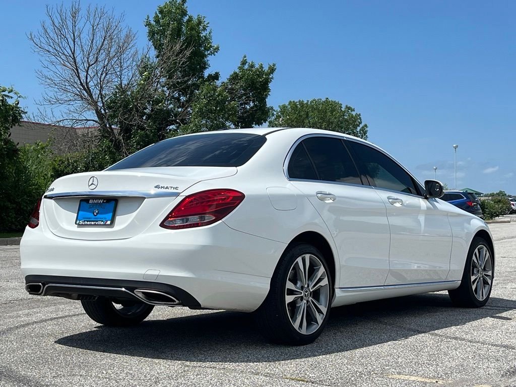 Used 2018 White Mercedes-Benz C 300 image 7