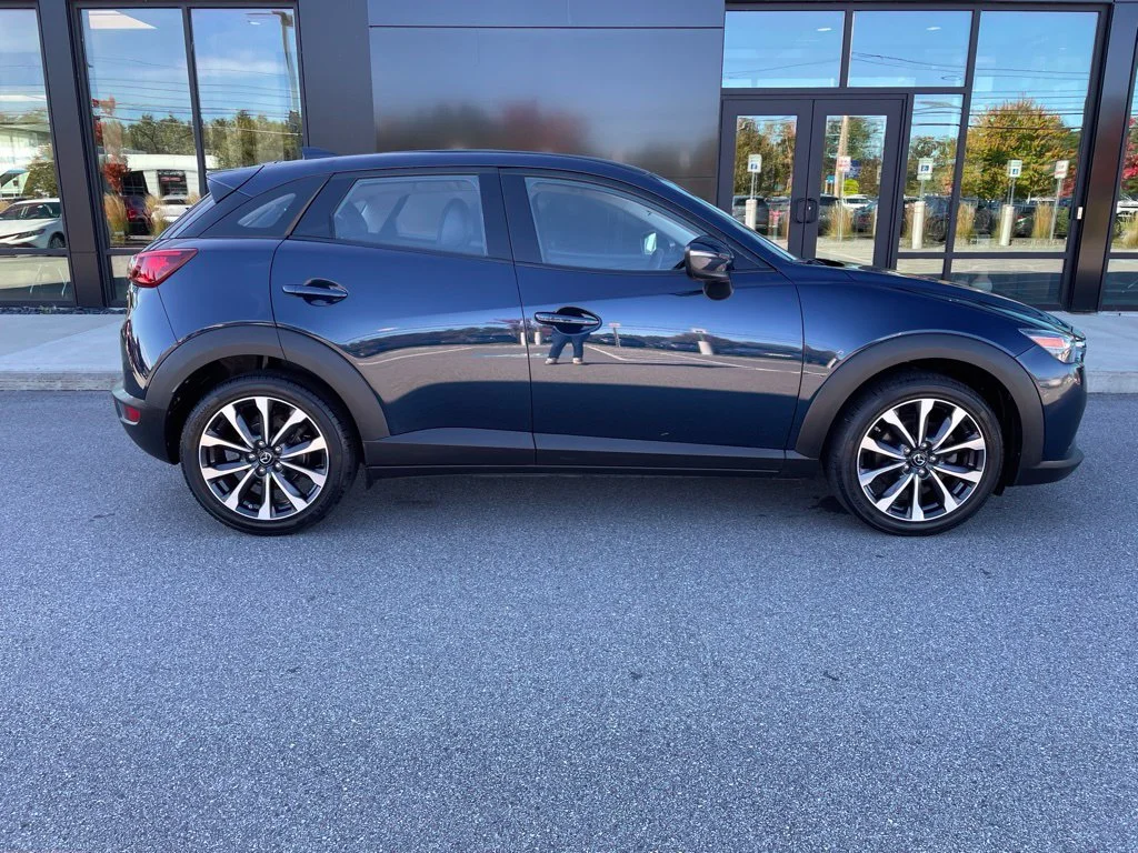 Certified Used 2019 Blue Mazda Touring image 3