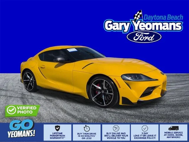 Used 2021 Yellow Toyota 3.0 image 1