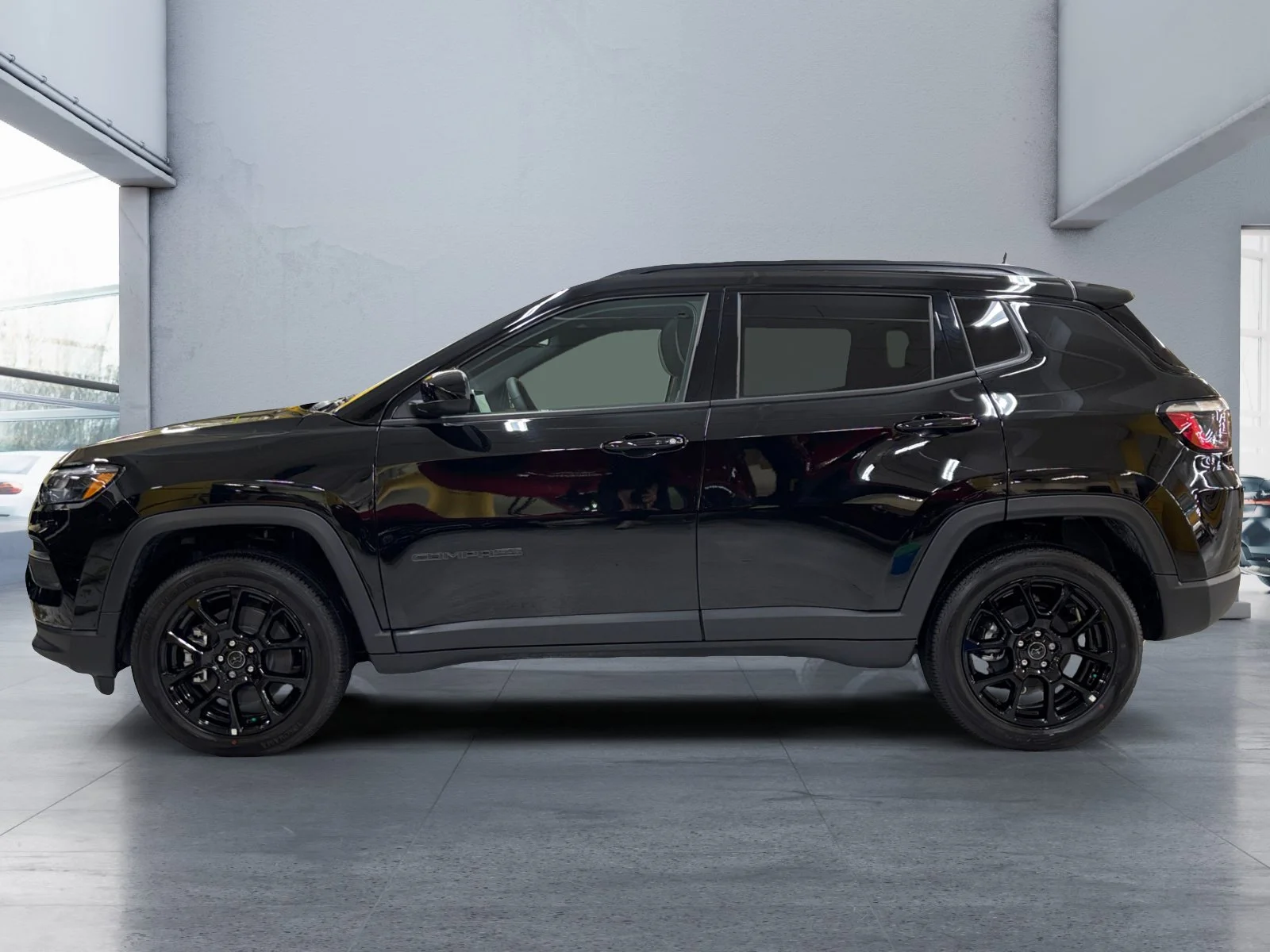 New 2026 Diamond Black Crystal Pearl Jeep North Altitude* 4x4, Panoramic Sunroof, Heated Seats/Wheel, Driver Assistance Pkg image 2